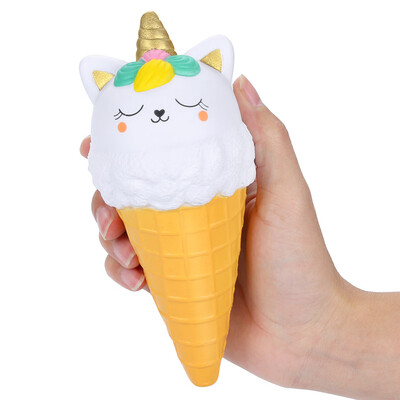 

YIWULASquishies Cartoon Ice Cream Scented Slow Rising Stress Reliever Squeeze Toys