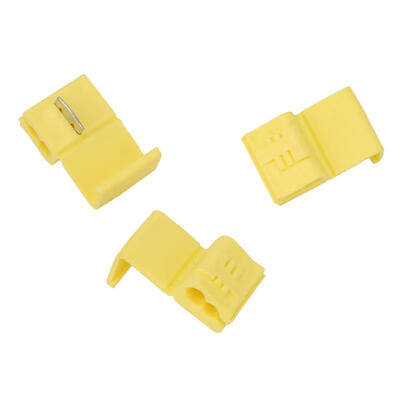 

Greensen 100pcs Quick Splice Cable Connectors Lock Wire Terminal Electrical Crimp Clamp Snap