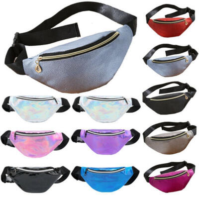 

UK Ladies Waist Fanny Pack Belt Bag Pouch Hip Bum Bag Women Travel Small Purse
