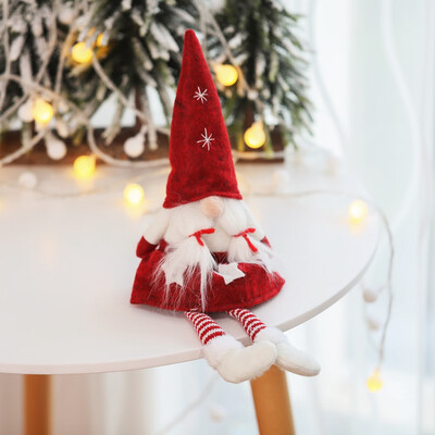 

Tailored Christmas Decorations Faceless Doll Girl Dolls Window Decorations