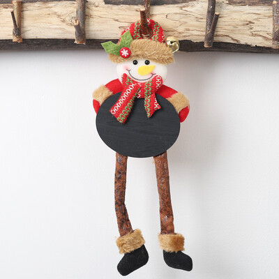 

Siaonvr Christmas Tree Ornament Doll Hanging Snowman Santa Claus Door Window Decoration