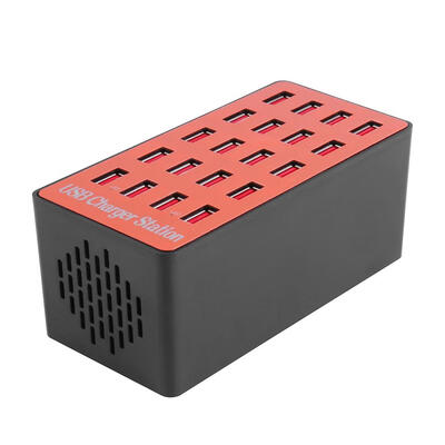 

100W 20-Port USB Hub Wall Charger Adapter Charging Station wAuto Detect
