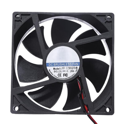 

YD-129025SM DC 12V Cooler Fan 90x90x25mm 7 Blades Computer PC Cooling Fan