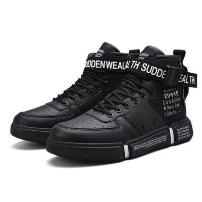 

The trend of high air force No 1 board shoes sports leisure enlightenment tide shoes mens shoes tide shoes
