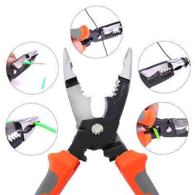 

Multi-function Crimping Press Plier Tool Wire Cutter Professional Electrician