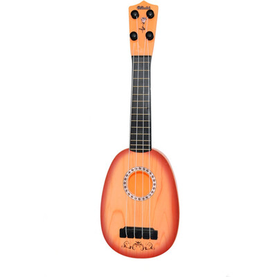

Tailored Kids plastic Toy Sturdy Ukulele Non-toxic Musical Instrument Preschool Music