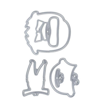 

1set Family Members Metal Cutting Dies DIY Scrapbook Stencils Emboss Crafts