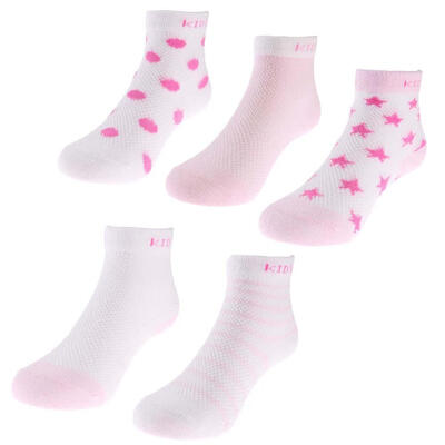 

5 PairsSet Winter Kids Baby Toddler Mesh Cartoon Breathable Cotton Socks
