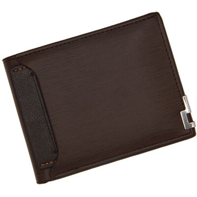 

Mens Ultrathin Slim Wallets Fashion Leather Short Coin Purse Wallets Quality Designer ID Plug-in Credit Card Holder Purse Wallet