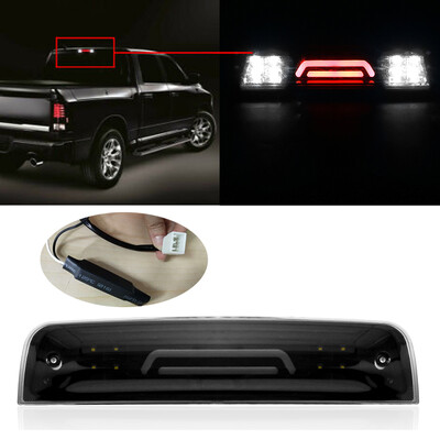 

Replacement For 2009-2017 Dodge Ram 1500 2500 3500 Rear 3rd Tail Brake LED Light Cargo Lamp 55372082AE 55372082AF