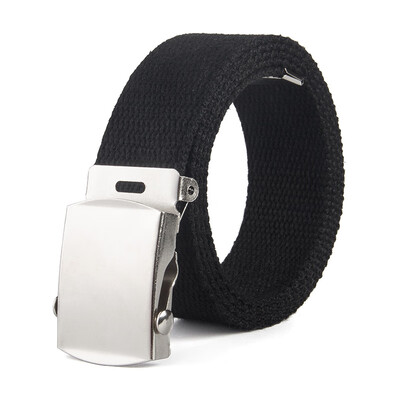 

Hot sell fashion canvas belt luxury Belt high quality children thickening Western Cowboy Belt Boys&girls Jeans accessories