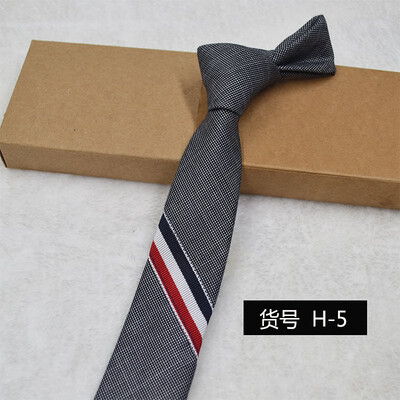 

Explosion models Korean version of the spot tie wholesale wool tie casual business mens tie 5CM new fine