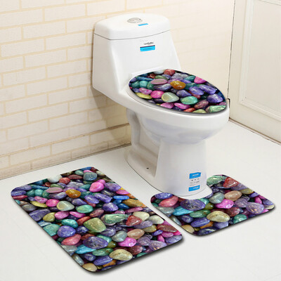 

〖Follure〗3pcs Non-Slip Bath Mat Bathroom Kitchen Carpet Doormats Decor