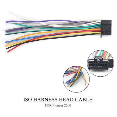 

15-007 Car ISO Harness Head Cable for PIONEER DEH-series 2010 Stereo Radio Wire Adapter Plug Wiring Connector Cable