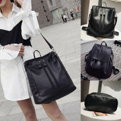 

Women PU Leather Backpack Travel Shoulder Bag Girls New Rucksack School Bags UK