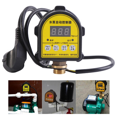 

Household Automatic Digital Water Pump Pressure Controller Intelligent ON OFF Switch 220V Pressure Controller