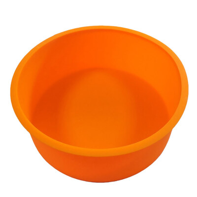 

6inch Silicone Round Pudding Muffin Mousse Mold Cake Pan Non Stick Baking Tray