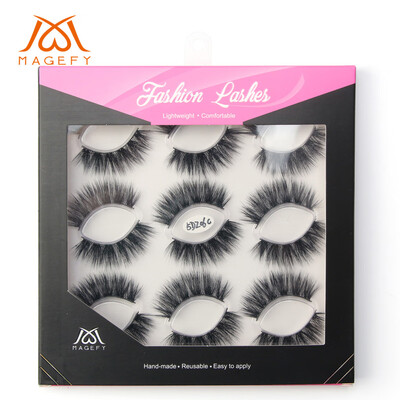 

〖Follure〗Luxury 9Paire 5D False Lashes Fluffy Strip Eyelashes Long Natural Party Makeup