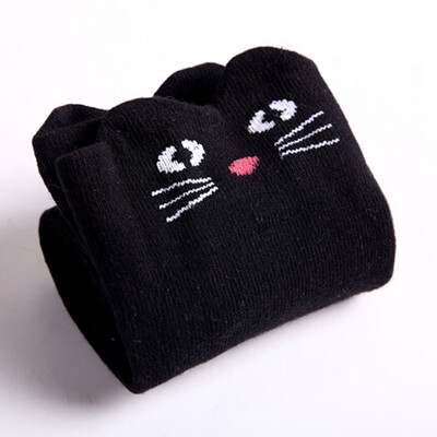 

New Design Girl Boy Cartoon Cotton Knee High Middle Tube Socks For Children Stockings Leggings