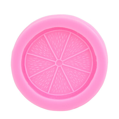 

New Silicone Lemon Slices Fruit Mold Chocolate Fondant Cake Mould Decor Too