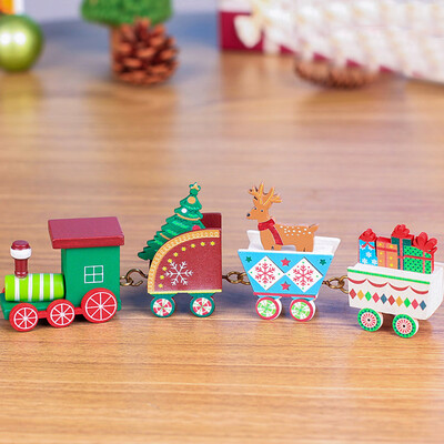 

Gobestart Christmas Decoration Gift Christmas Train Holiday Gift Decoration Decoration