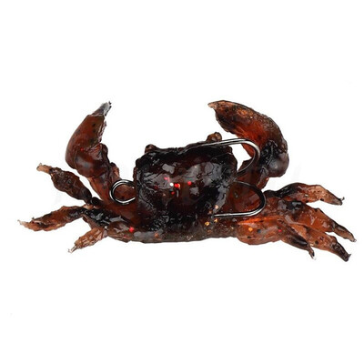 

Saidsome Road Bait Bait Simulation Crab Bait 8cm 30g With Hook Sea Fishing Bait fishing bait fishing lure