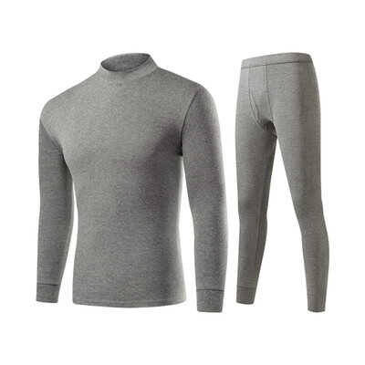 

2PCS Women Mens Winter Warm Thermal Underwear Set TopsBottom Long Johns Pants