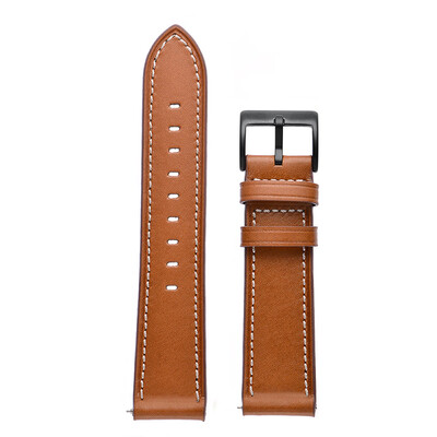 

〖Follure〗Leather WatchBand Wrist Straps for Xiaomi Huami Amazfit Bip Youth Watch BK