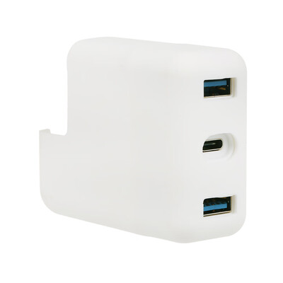 

Portable Fast Charge Converter 2 USB 30 Type-C Adapter For MacBook Power Charging Mobile Phone Adapters