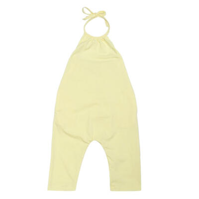 

Girls Kids Halter Rompers Harem Pants Cotton Sleeveless One-Piece Jumpsuit