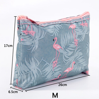 

Ladies Cosmetic Bag Fashion Flamingos Cosmetic Makeup Bag Large Capacity Travel Girl Women Envelope Handbag
