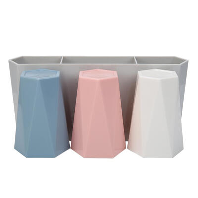 

Toothbrush Holder Toothpaste Squeezer Dispenser Bathroom Accessories Sets