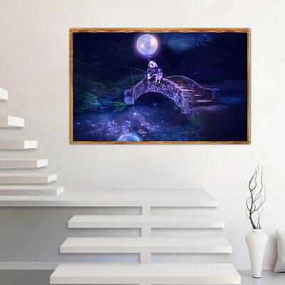 

5D DIY Full Drill Diamond Painting Novelty Night Cross Stitch Embroidery
