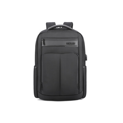 

Mens business backpack male notebook 156 inch computer bag USB rechargeable large capacity mens backpack