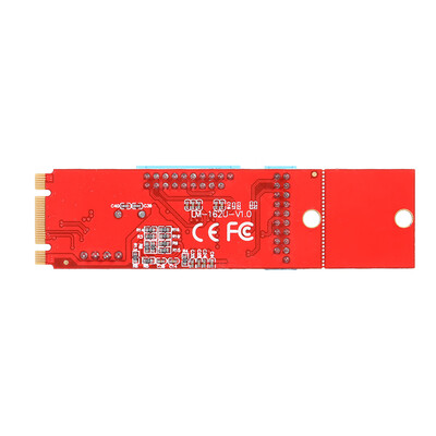 NGFF M2 to USB30 Adapter Card 19Pin 2 Port Converter Support 22602280