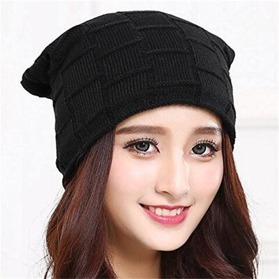 

〖Follure〗Wireless Hands-Free Bluetooth Beanie Hat Sport Speaker Knit Cap Built-in Mic BK