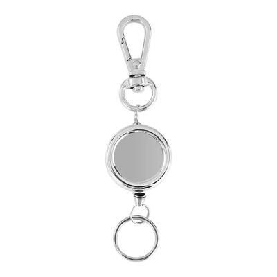 

Retractable Pull Badge Key Chain Elastic Nylon Rope Anti-lost Keyrings