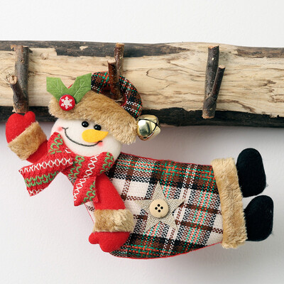 

Tailored Christmas Tree Ornament Doll Hanging Snowman Santa Claus Door Window Decoration