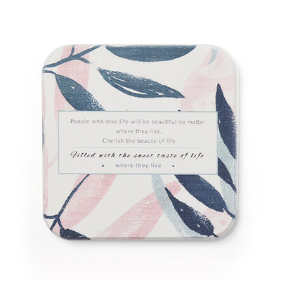 

Coaster Diatom Mud Cup Coasters Mats Cup Coasters Printed Non-Slip Mat Cup