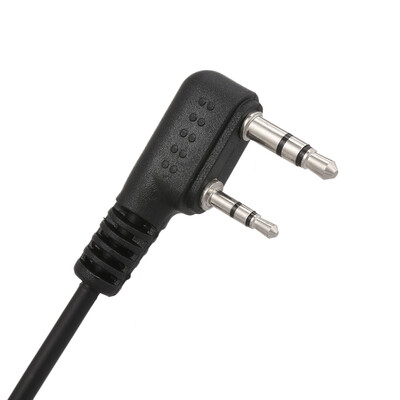 

Universal Finger PTT Earpiece with Microphone Headset for Motorola Two Way Radio Walkie Talkie Two Pin  Plug