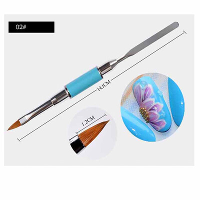 

Toponeto 1pcs Nail Art Dotting Manicure Painting Drawing Polish Brush Pen Tool