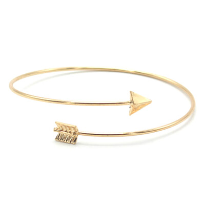 

Gothic Punk Women Ladies Arrow Bangle Cuff Bracelets Jewelry Open Adjustable Arrow Bracelet Bangles Pulseiras Bijoux