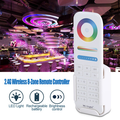 

RGB ControllerMilight 24G Wireless 8-Zone Remote Controller for RGBCCT LED Bulbs Strip LightsLED Controller