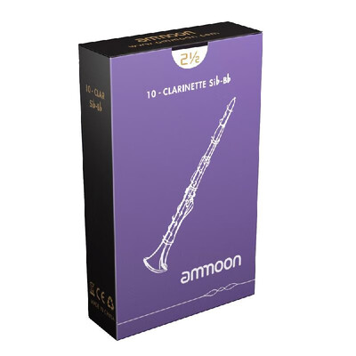 

ammoon Woodwinds Bb Clarinet Traditional Reeds Strength 30 10pcs Box