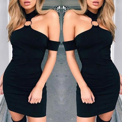 

Women Ladies Fashion Bandage Bodycon Dress Summer Casual Short Mini Pencil Dress