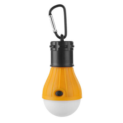 

3LED Tent Hanging Lamp 3 Modes Outdoor SOS Emergency Carabiner Bulb Light
