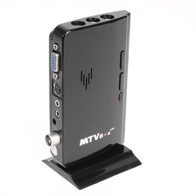 

EU Plug AV to VGA RF to VGA Converter Adapter Receiver Box for TV HDTV LCD