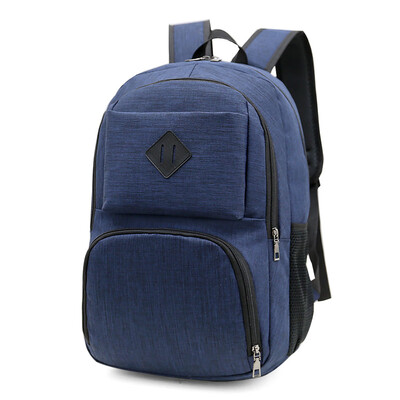 

Computer backpack outdoor Oxford cloth storage anti-theft backpack male bag USB charging