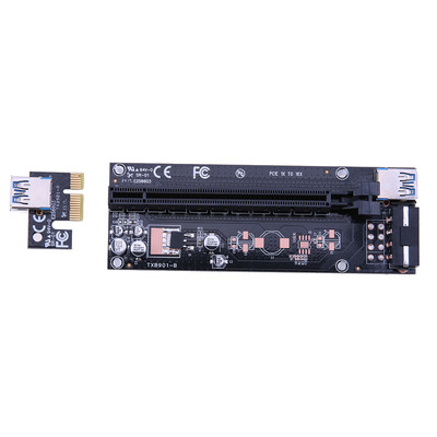 

PCI-E USB30 cable mining dedicated mining 16X line length 60CM Highter Qu