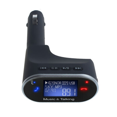 

〖Follure〗Bluetooth Car Kit MP3 Player FM Transmitter Modulator Remote USB SD